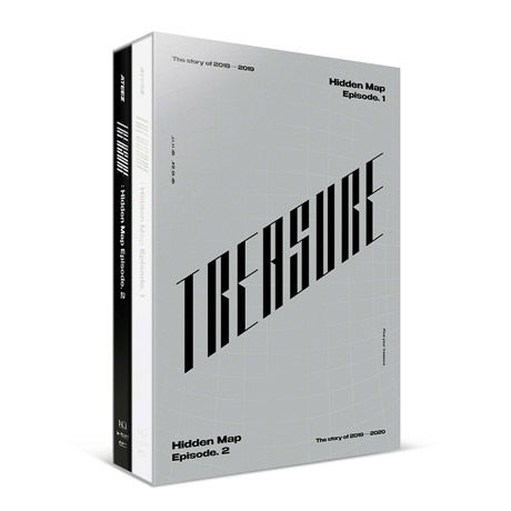 Ateez · ATEEZ TREASURE : HIDDEN MAP PACKAGE (PHOTO BOOK+POST CARD+PHOTO CARD) (Book) (2021)