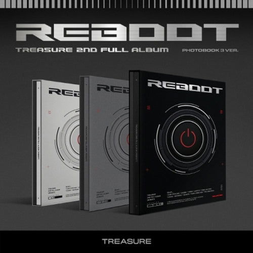 Cover for Treasure · Reboot - 2nd Full Album (CD/Merch) [Random Photobook edition] (2023)