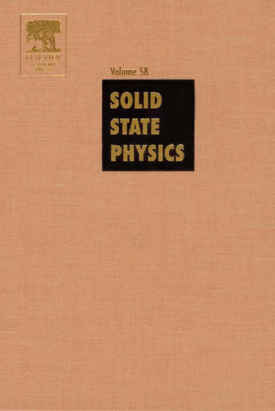 Cover for Frans Spaepen · Solid State Physics - Solid State Physics (Hardcover Book) (2004)