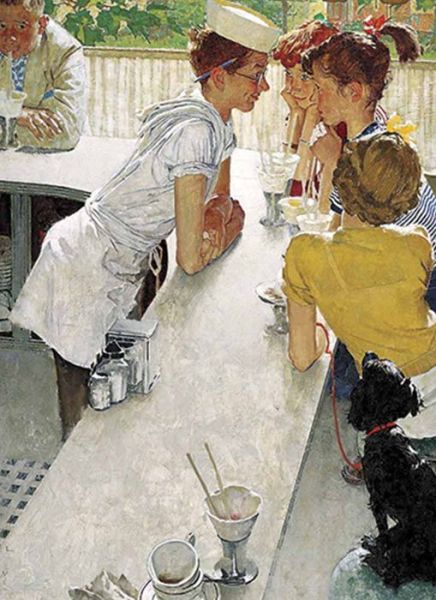 Cover for Norman Rockwell · Norman Rockwell's Soda Jerk Notebook (Paperback Book) (2017)