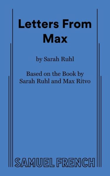 Cover for Sarah Ruhl · Letters From Max (Pocketbok) (2024)