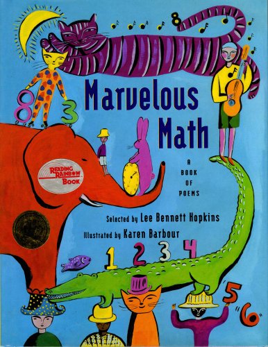 Cover for Lee Bennett Hopkins · Marvelous Math: a Book of Poems (Hardcover Book) [1st edition] (1997)