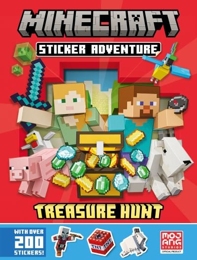Minecraft Sticker Adventure: Treasure Hunt - Mojang AB - Bøker - HarperCollins Publishers - 9780755503582 - 9. juni 2022
