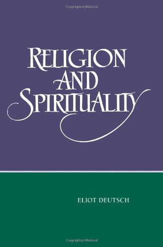 Cover for Eliot Deutsch · Religion and Spirituality (Paperback Book) (1995)