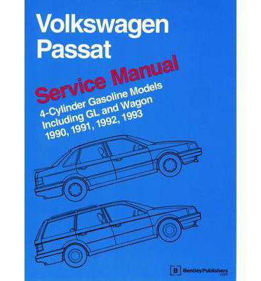 Cover for Bentley Publishers · Volkswagen Passat Service Manual 1990-1993: 4-cylinder Gasoline Models Including Gi and Wagon 1990 1991 1992 1993 (Hardcover Book) (1996)