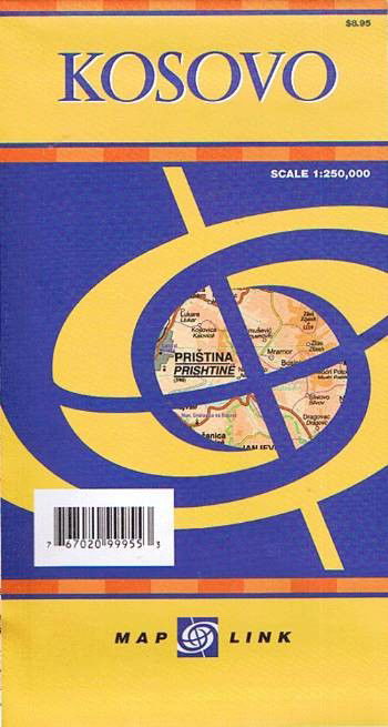 Cover for Gizi Map · Map Link: Kosovo (Innbunden bok) (2005)