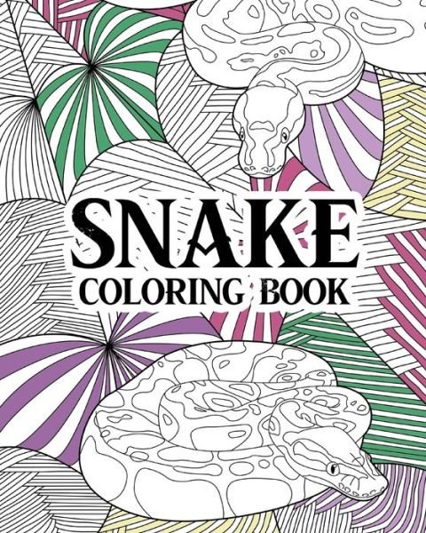 Cover for Paperland · Snake Coloring Book (Paperback Bog) (2024)