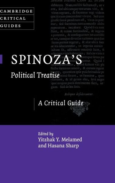 Cover for Yitzhak Y Melamed · Spinoza's Political Treatise: A Critical Guide - Cambridge Critical Guides (Hardcover bog) (2018)