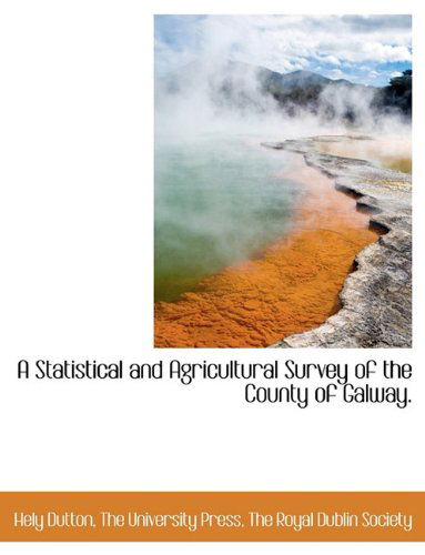 Cover for Hely Dutton · A Statistical and Agricultural Survey of the County of Galway. (Paperback Book) (2010)