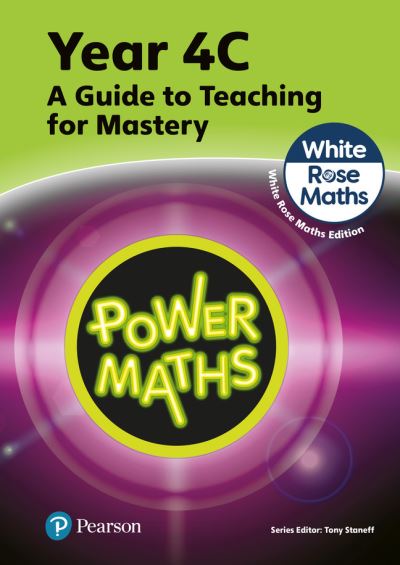 Cover for Tony Staneff · Power Maths Teaching Guide 4C - White Rose Maths edition - Power Maths Print (Paperback Book) (2023)