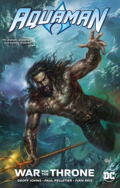 Cover for Geoff Johns · Aquaman: War for the Throne (Pocketbok) (2018)