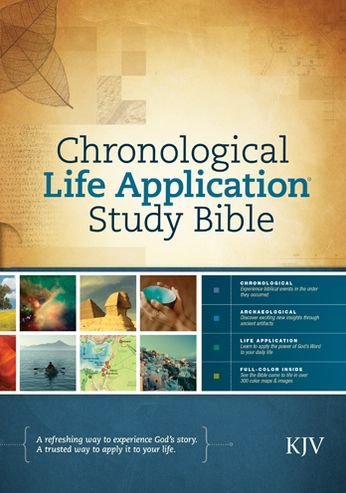 Cover for Tyndale · Chronological Life Application Study Bible-KJV (Hardcover bog) (2013)