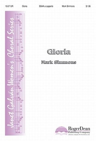 Cover for Mark Simmons · Gloria (Partitur) (2010)