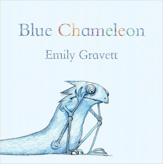 Blue Chameleon - Emily Gravett - Livres - Simon & Schuster Books for Young Readers - 9781442419582 - 8 mars 2011