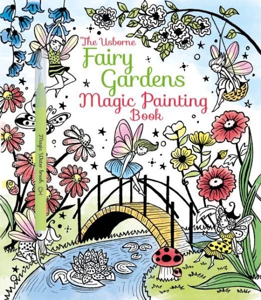 Cover for Lesley Sims · Fairy Gardens Magic Painting Book - Magic Painting Books (Pocketbok) (2016)