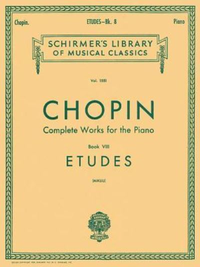 Cover for Frédéric Chopin · Etudes (Buch) (1986)