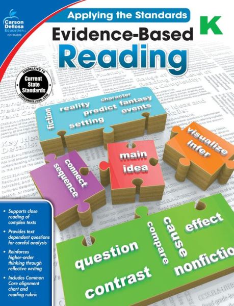 Cover for Carson-dellosa Publishing · Evidence-based Reading, Grade K (Paperback Book) (2015)