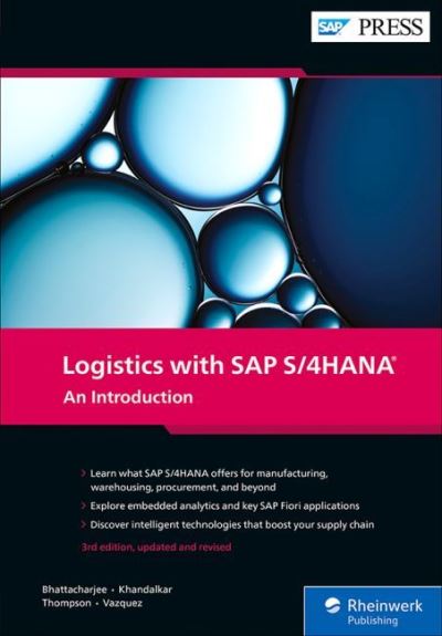 Cover for Deb Bhattacharjee · Logistics with SAP S/4HANA: An Introduction (Hardcover Book) [3 Revised edition] (2022)