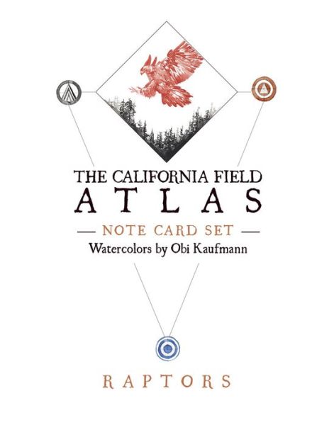 Cover for Obi Kaufmann · California Field Atlas Note Card Set Raptors (Book) (2018)