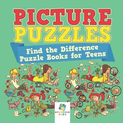 Cover for Educando Kids · Picture Puzzles Find the Difference Puzzle Books for Teens (Paperback Book) (2019)