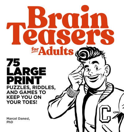 Cover for Marcel Danesi · Brain Teasers for Adults (Paperback Book) (2019)