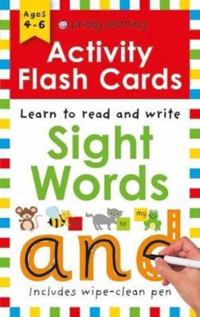 Learn To Read and Write Sight Words - Activity Flash Cards - Priddy Books - Książki - Priddy Books - 9781783417582 - 8 maja 2018