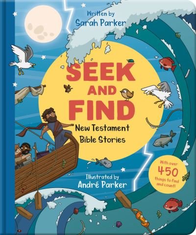 Cover for Sarah Parker · Seek and Find: New Testament Bible Stories (Board book) (2021)