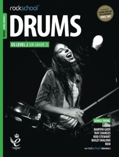 Cover for Hal Leonard Corp. · Rockschool Drums Grade 2 Book / Online Audio (N/A) (2021)
