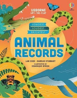 Animal Records - World Records - Darran Stobbart - Books - Usborne Publishing Ltd - 9781805315582 - September 11, 2025