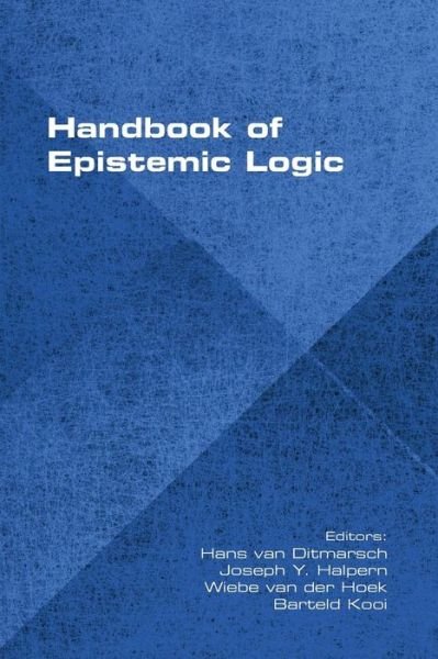 Cover for Hans Van Ditmarsch · Handbook of Epistemic Logic (Paperback Book) (2015)