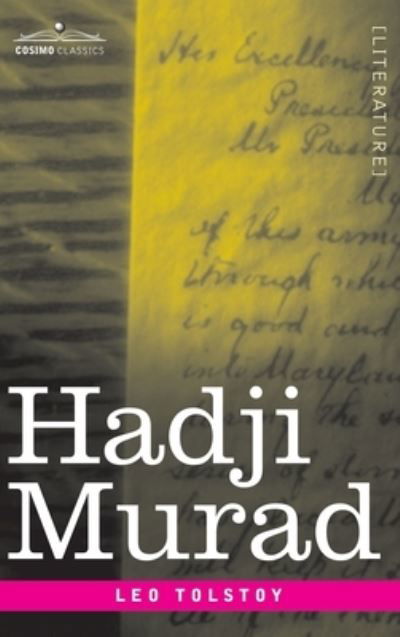 Cover for Leo Nikolayevich Tolstoy · Hadji Murad (Innbunden bok) (2019)