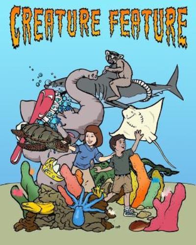 Cover for Jamie Aschenbach · Creature Feature Coloring Book (Paperback Book) (2018)