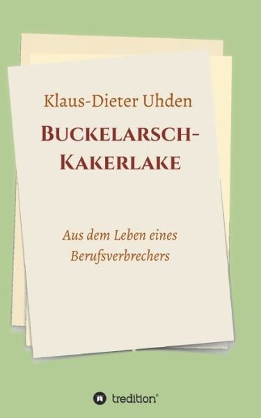 Cover for Uhden · Buckelarsch-Kakerlake (Book) (2020)
