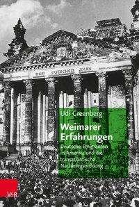 Cover for Udi Greenberg · Weimarer Erfahrungen (Hardcover Book) (2021)
