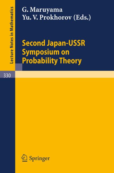 Cover for G Maruyama · Proceedings of the Second Japan-ussr Symposium on Probability Theory - Lecture Notes in Mathematics (Paperback Bog) (1973)