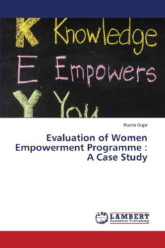 Cover for Rucha Gujar · Evaluation of Women Empowerment Programme : a Case Study (Pocketbok) (2013)