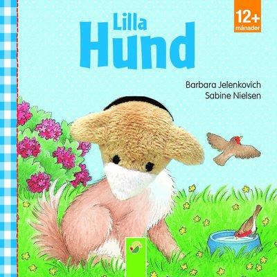 Cover for Lilla hund - bok med fingerdocka i tyg (Board book) (2022)