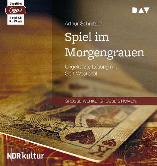 Cover for Arthur Schnitzler · CD Spiel im Morgengrauen (CD)