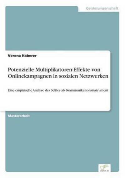 Potenzielle Multiplikatoren-Eff - Haberer - Books -  - 9783956369582 - December 16, 2015