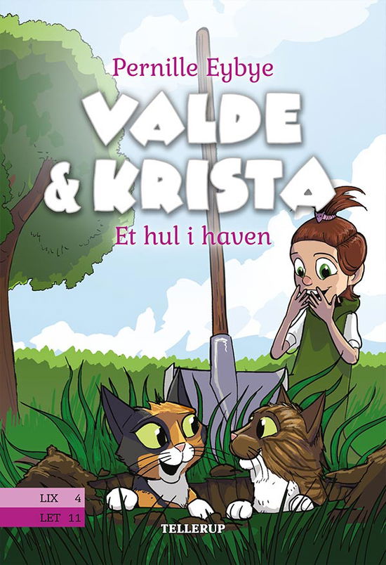 Cover for Pernille Eybye · Valde &amp; Krista, 2: Valde &amp; Krista #2: Et hul i haven (Hardcover Book) [1e uitgave] (2019)