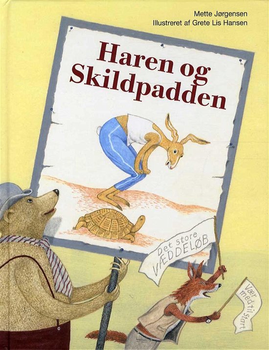 Haren og skildpadden - Mette Jørgensen - Kirjat - Klematis - 9788771390582 - tiistai 3. helmikuuta 2015