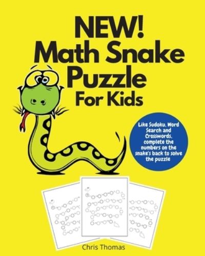 Cover for Chris Thomas · NEW! Math Snake Puzzle For Kids (Paperback Book) (2020)