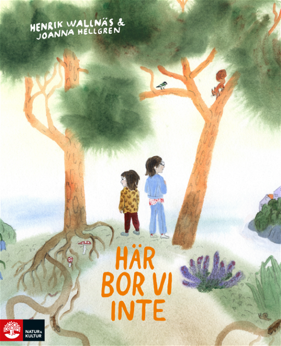 Cover for Henrik Wallnäs · Här bor vi inte (Indbundet Bog) (2024)