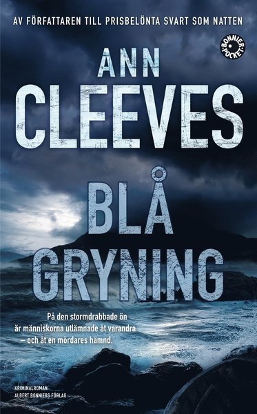 Cover for Ann Cleeves · Första Shetlandskvartetten: Blå gryning (Paperback Book) (2011)