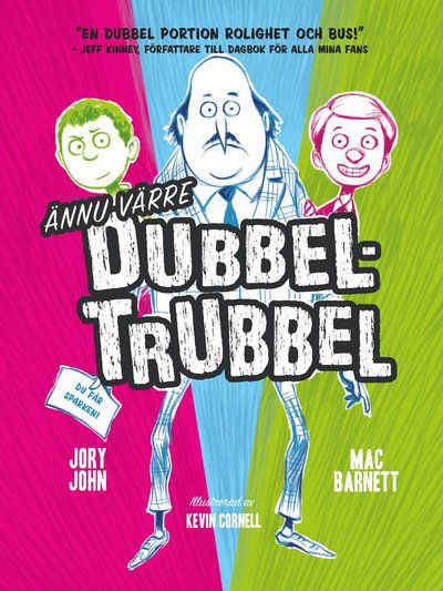 Cover for Mac Barnett · Mästerbusarna Miles och Niles: Ännu värre dubbel-trubbel (Inbunden Bok) (2016)