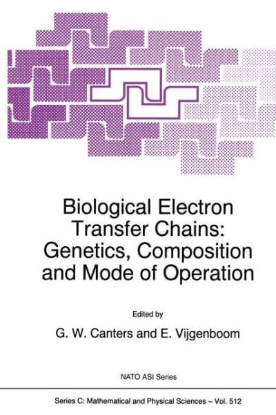 Biological Electron Transfer Chains: Genetics, Composition and Mode of Operation - NATO Science Series C - G W Canters - Libros - Springer - 9789401061582 - 9 de noviembre de 2012