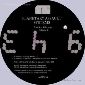 Cover for Planetary Assault Systems · Function 4 Remixes Episode 2 (12&quot;) (2012)