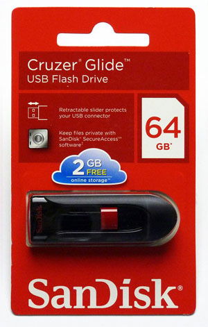 Cover for Sandisk · USB Stick SanDisk 64GB Cruzer Glide (ACCESSORY) (2015)