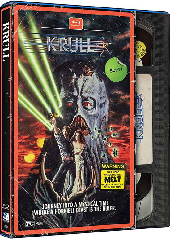 Cover for Krull Retro VHS BD (Blu-ray) (2019)