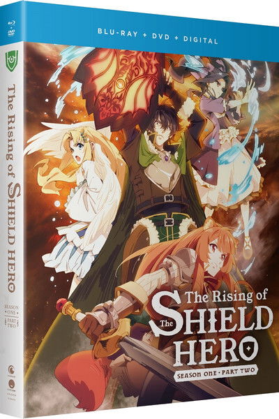 Rising of the Shield Hero, The: Season One Part Two - Blu-ray - Movies - ADVENTURE, ANIMATION, ANIME, FANTASY, FO - 0704400023583 - May 26, 2020